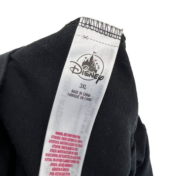 Disney Parks Rainbow Collection Pride Black Shirt Tank Sequin Size 3X - Picture 4 of 5